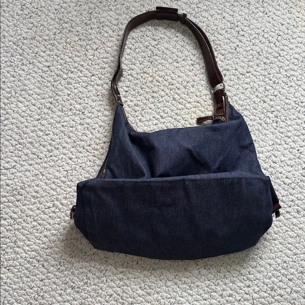 Dooney & Bourke Denim Hobo - Picture 3 of 6